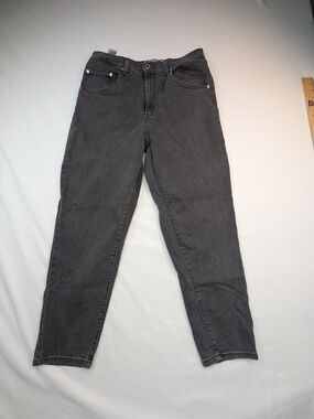 Levi’s SilverTab Gray Mom Jeans High Rise Relaxed Fit Size W30 L27